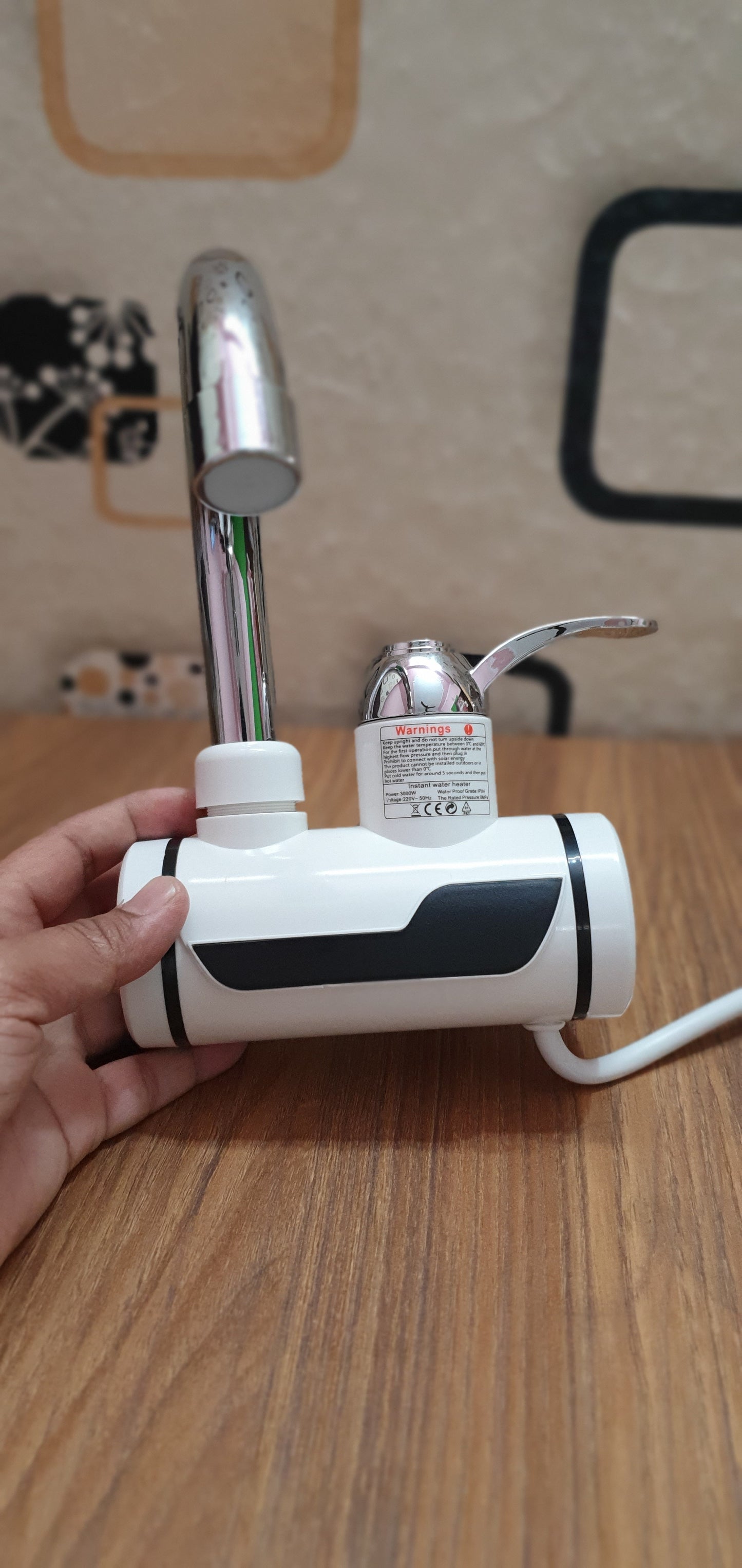 Instant Water Heater Tap Wall Mounted GOLD Model (Heavy Duty)