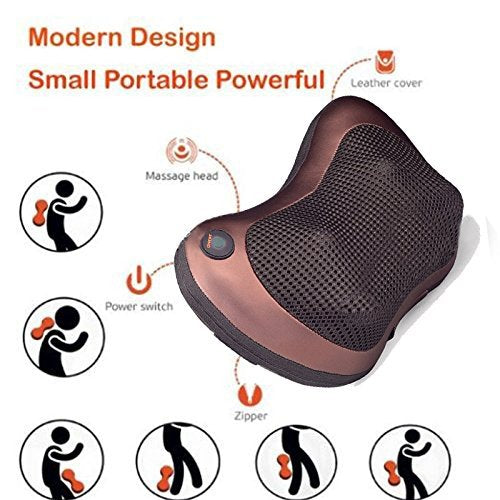 Car&Home 8 Ball Neck, Shoulder and Body Massage Pillow