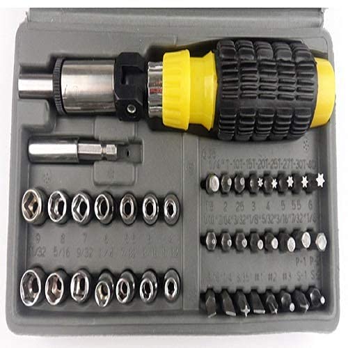 41 in 1 Screwdriver and Socket Set Automobile Tool Box