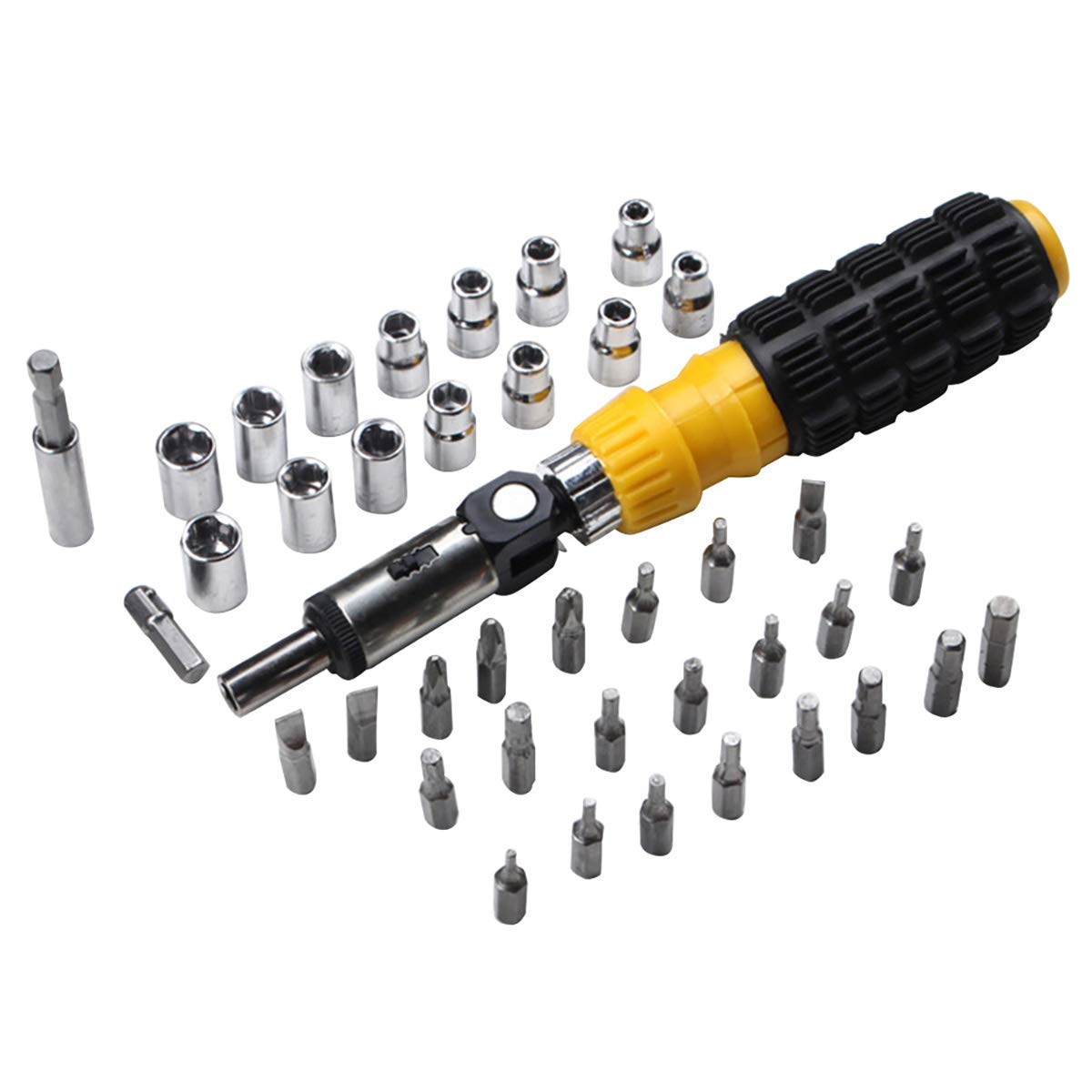 41 in 1 Screwdriver and Socket Set Automobile Tool Box