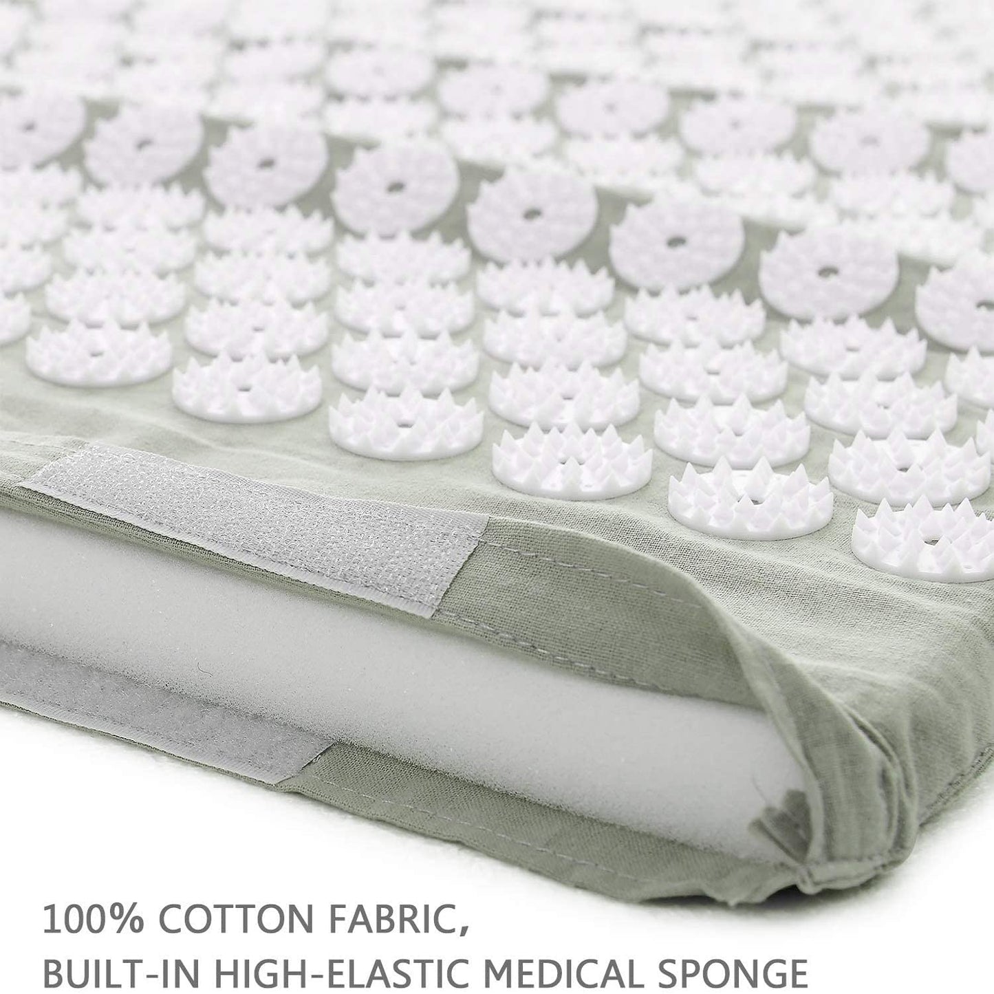 Acupressure Mat Pillow Set Back/Neck Pain Relief Muscle Relaxation