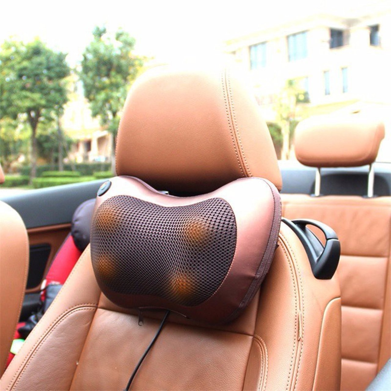 Car&Home 8 Ball Neck, Shoulder and Body Massage Pillow
