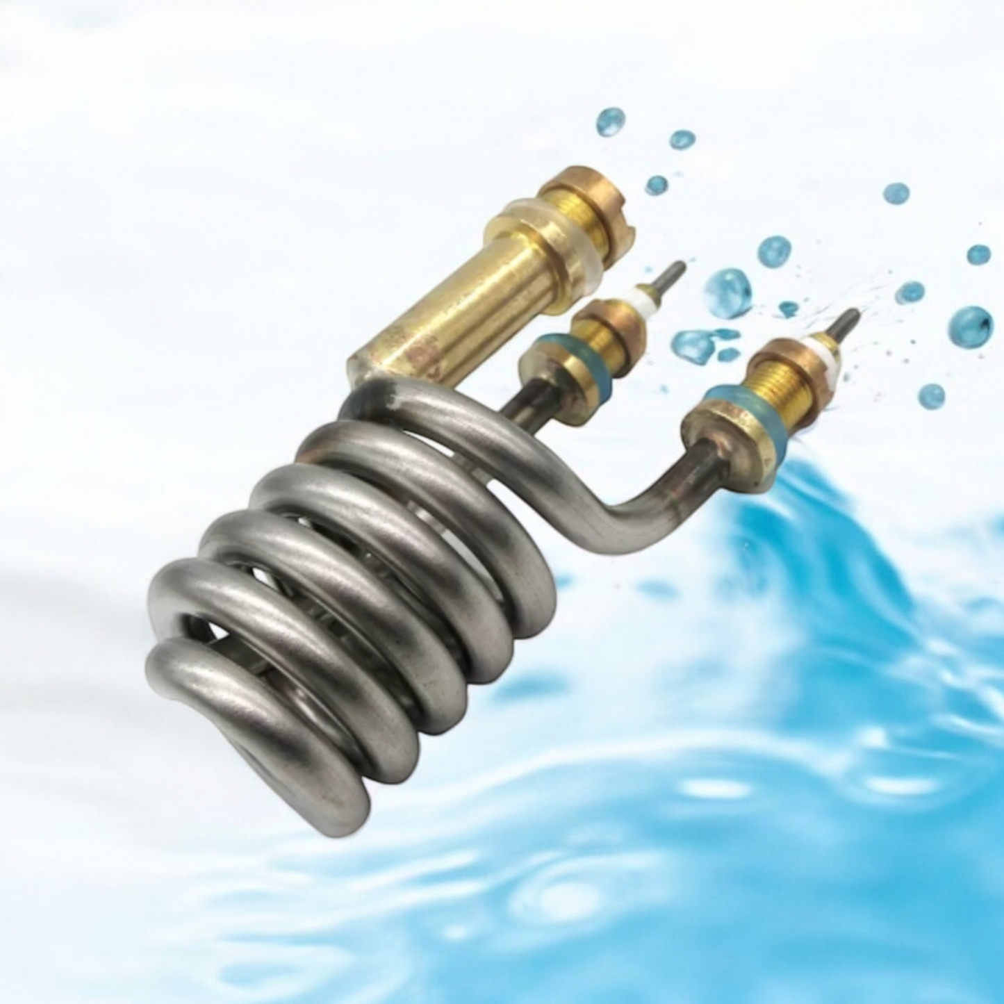 Element of water heater tap