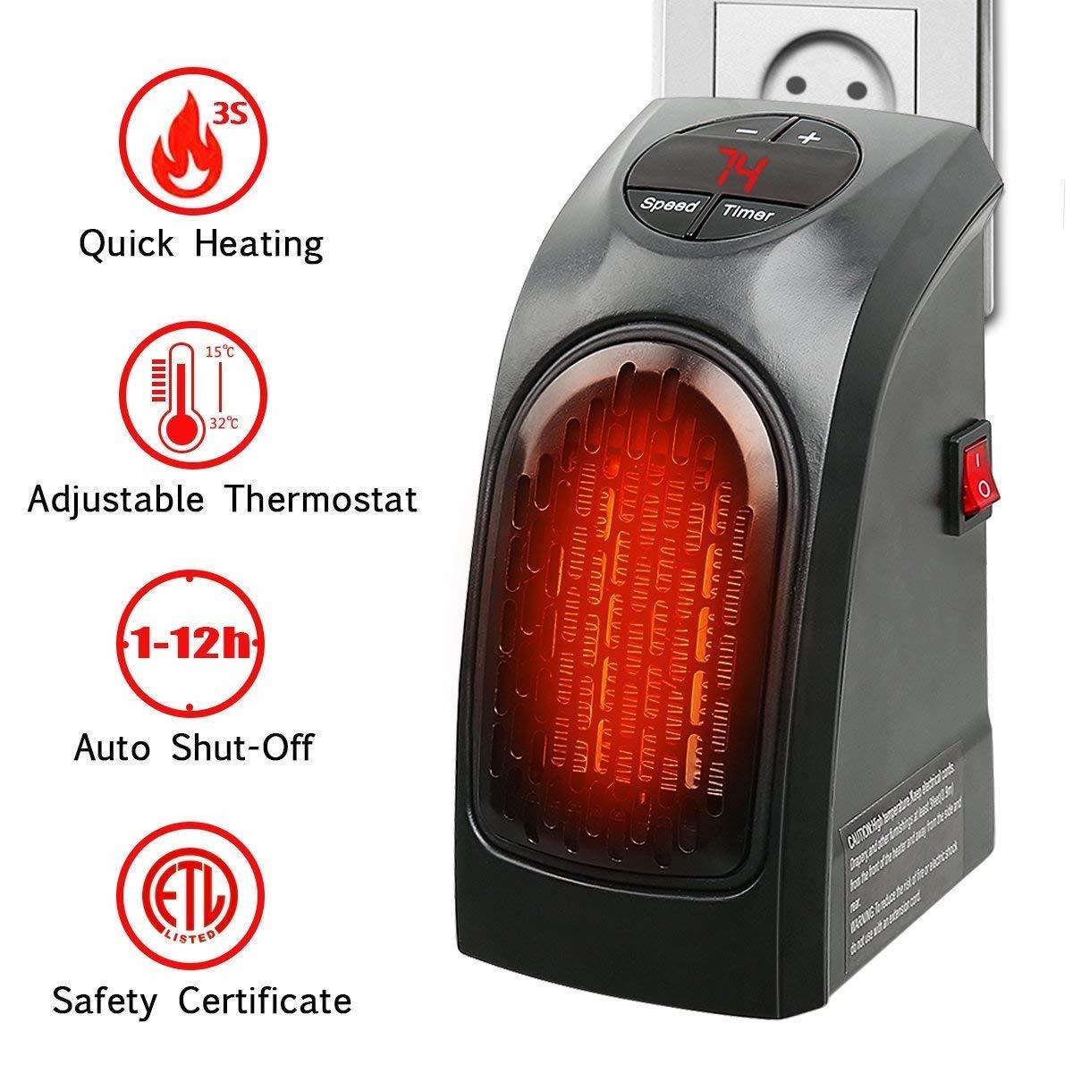 PORTABLE, COMPACT AND POWER SAVING HANDY HEATER