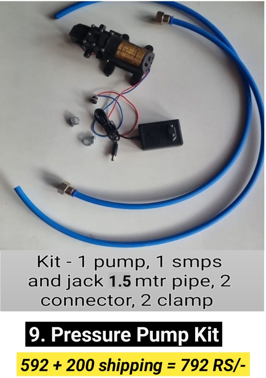 Pressure Pump kit for all geyser