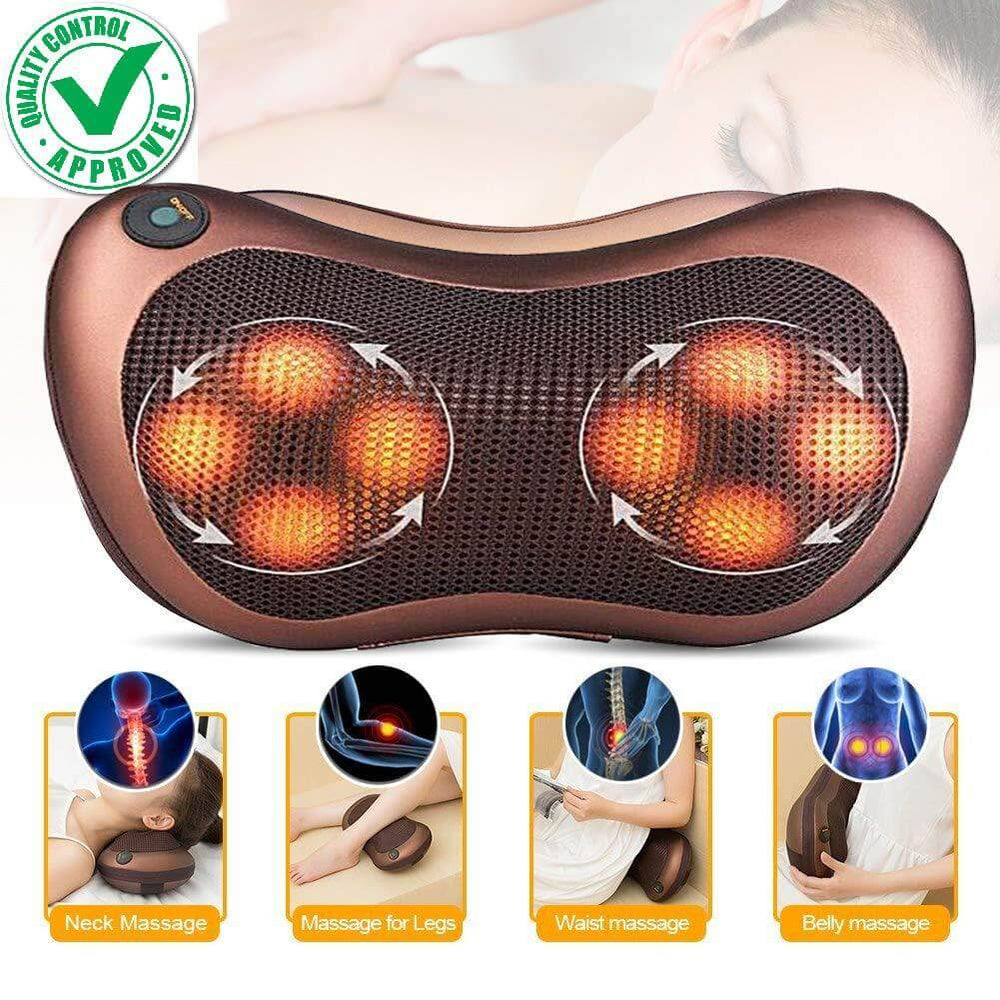 Car&Home 8 Ball Neck, Shoulder and Body Massage Pillow