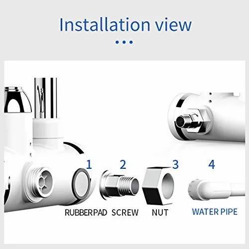 Instant Water Heater Tap Wall Mounted
