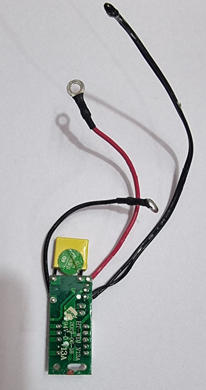 Display circuit of water heater tap