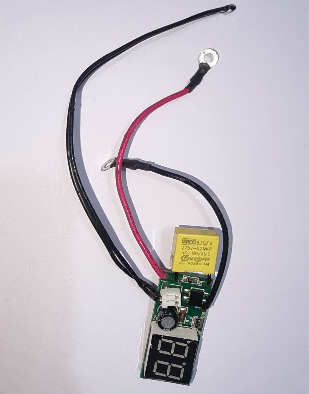 Display circuit of water heater tap