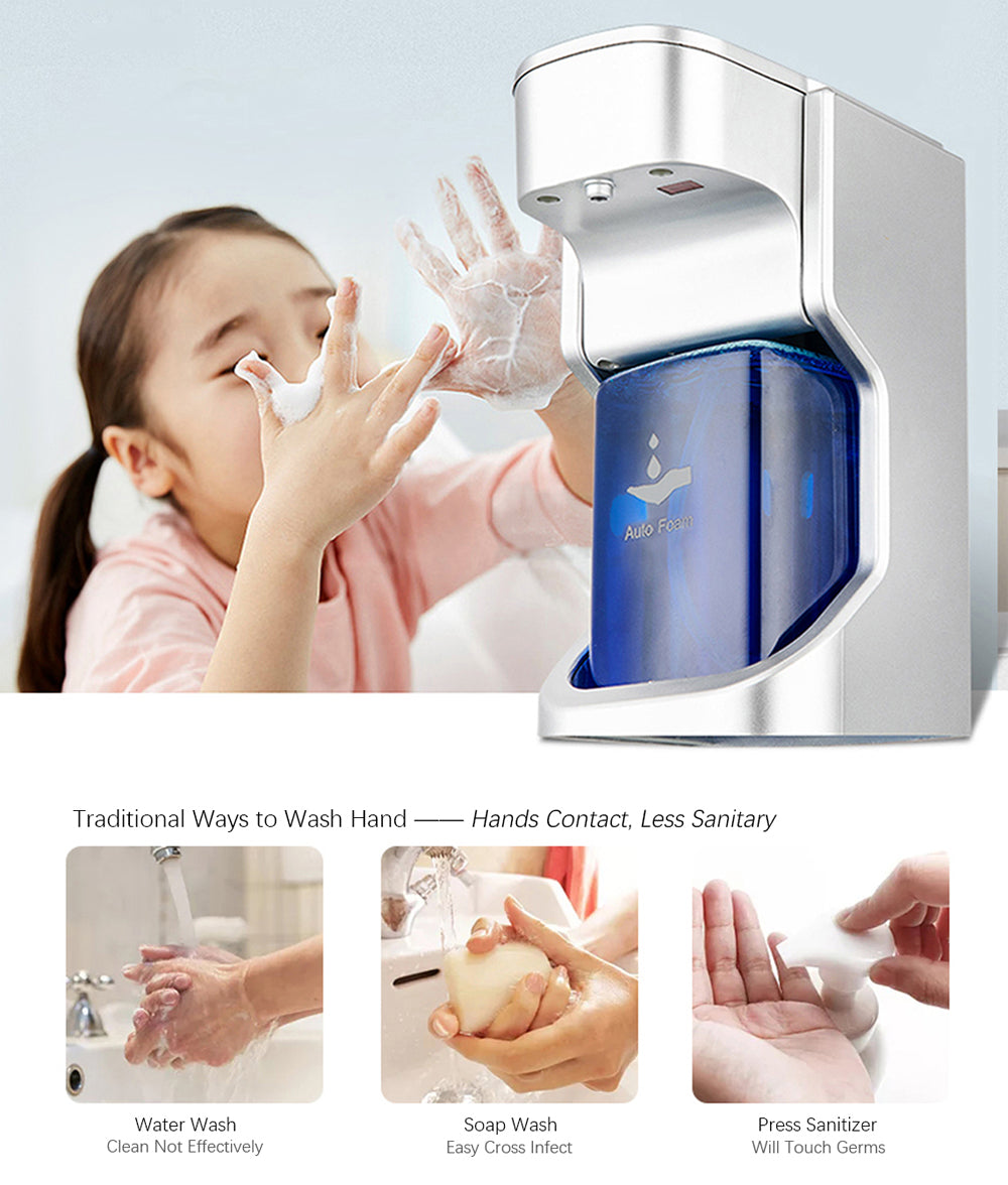 Touchless Automatic Foaming Soap Dispenser - Dual Power