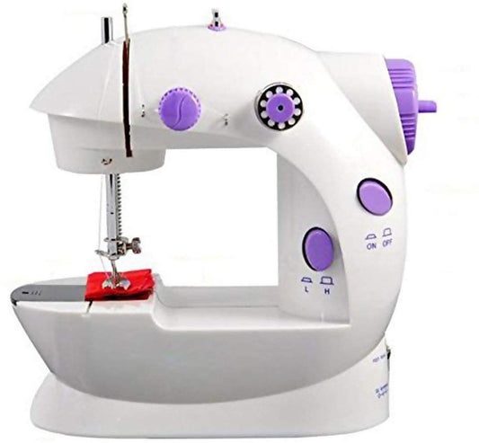 Mini Sewing Machine For Home Tailoring Set | Tailoring Machine | Hand Sewing Machine, foot pedal, adapter (Without Stand)