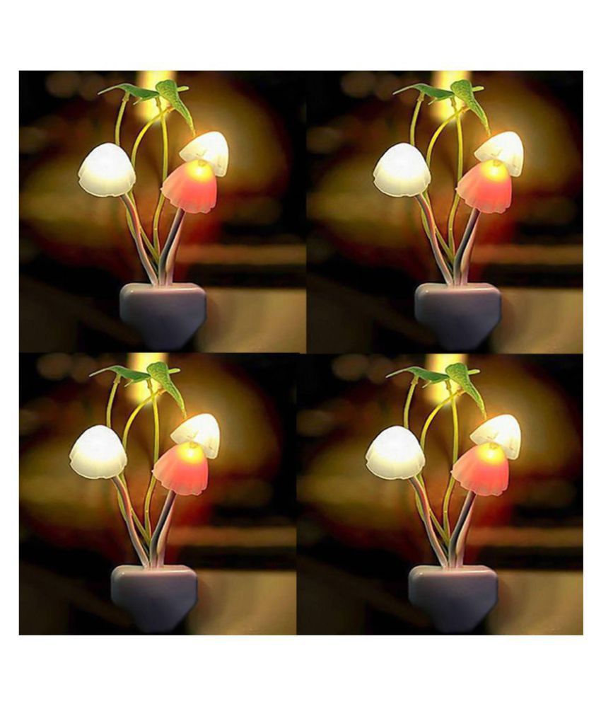 Automatic Sensor based seven clours LED power saving Night Lamp