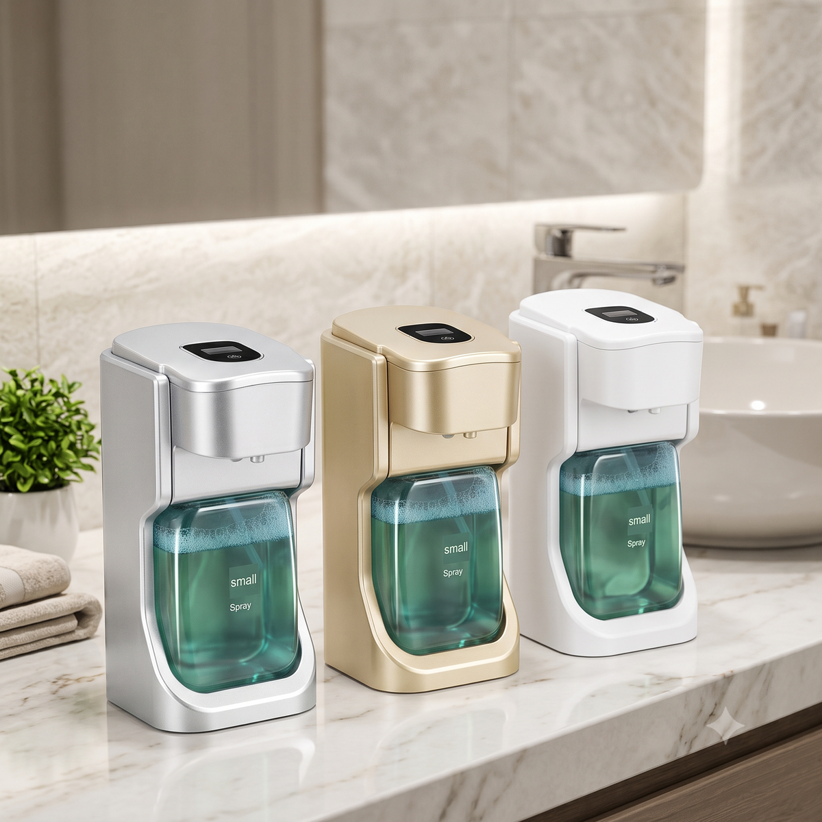 Touchless Automatic Foaming Soap Dispenser - Dual Power