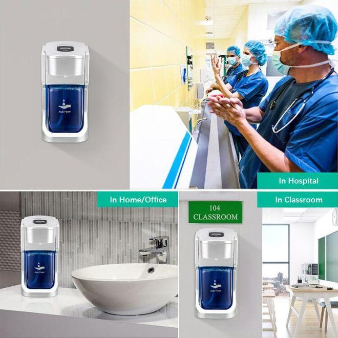 Touchless Automatic Foaming Soap Dispenser - Dual Power